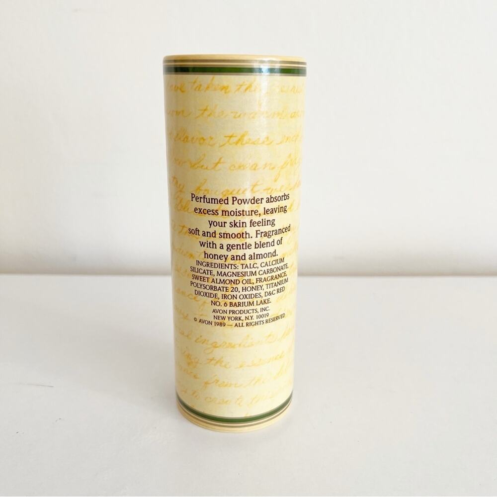AVON Vintage 1989 Country Classics Honey & Almond Perfumed Powder, New! - Picture 4 of 7